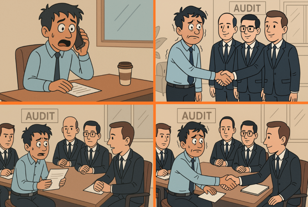 Stressed-pharma-employee-during-an-audit