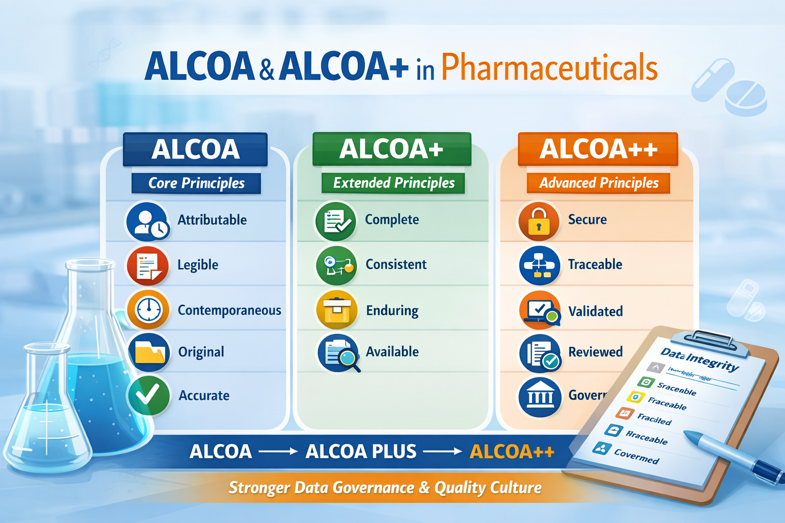 Read more about the article ALCOA Principles in Pharmaceuticals