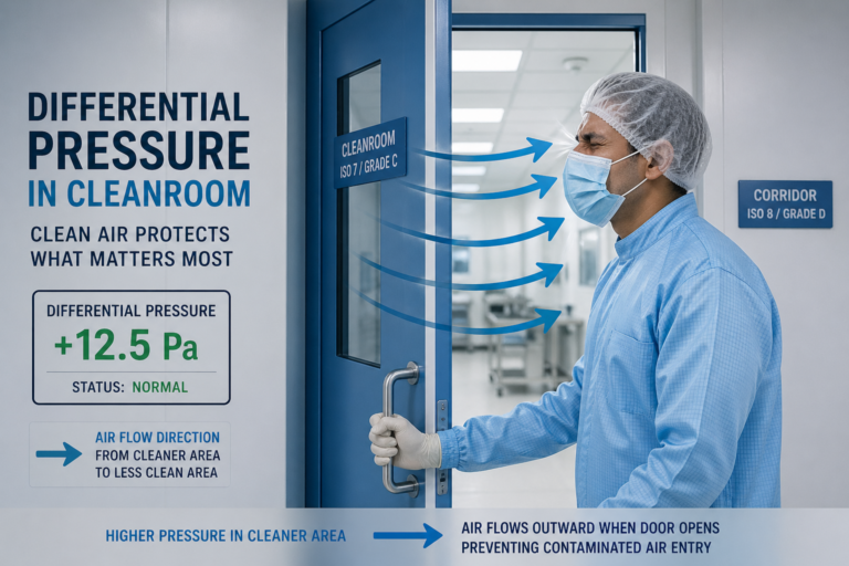 Read more about the article How Differential Pressure in a Cleanroom Plays a Vital Role